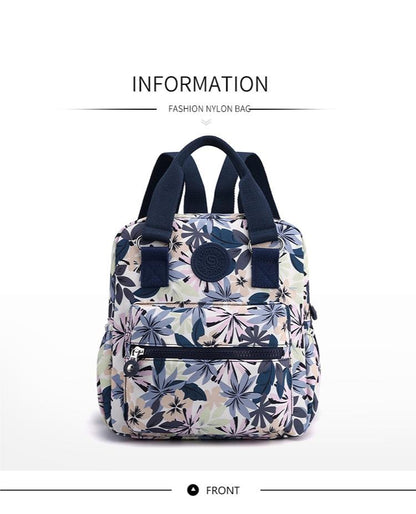 New printed series single and double shoulder bag Women's student schoolbag cute diagonal cross bag shoulder small square bag