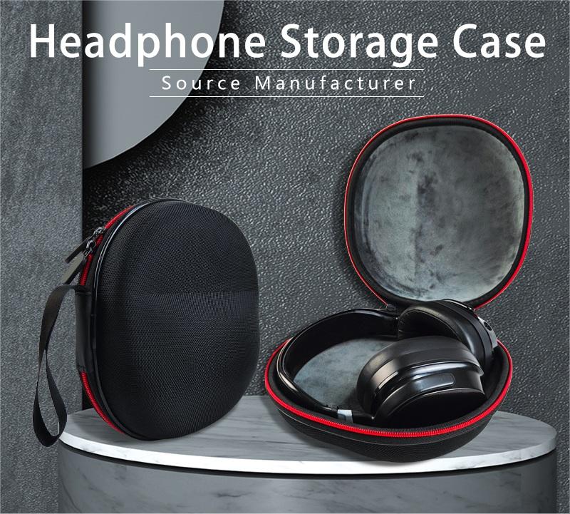 Aswe EVA case Custom Headphone Case Custom  Earphone Organizer Pouch EVA Headphone Carrying Bag Headset Case