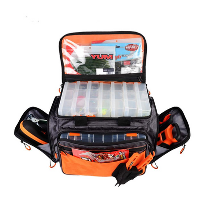 Aswe EVA case Custom  Fishing bag  Portable Outdoor fishing gear bag waterproof bag large capacity fishing tackle bag