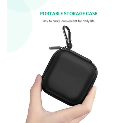 Aswe EVA case Custom Earphone Carrying Case Holder Storage case  Mini Pouch For Wireless  Earbuds  Bluetooth Headset EVA case