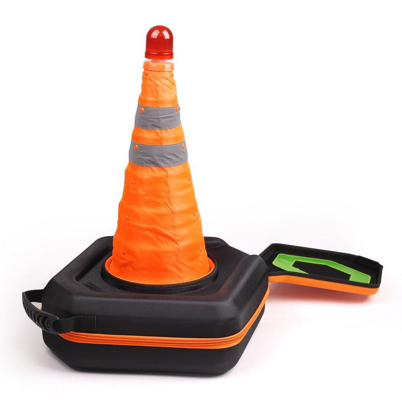 Aswe EVA case Custom Traffic rescue case Safety Survival Road Auto Roadside Assistance Traffic Cones Tools Set Car Emergency Kit EVA Case