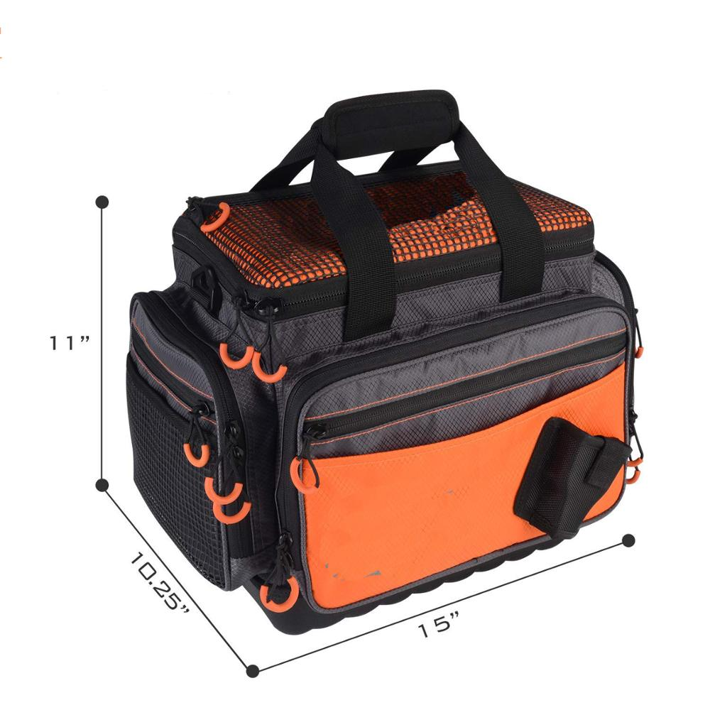 Aswe EVA case Custom  Fishing bag  Portable Outdoor fishing gear bag waterproof bag large capacity fishing tackle bag