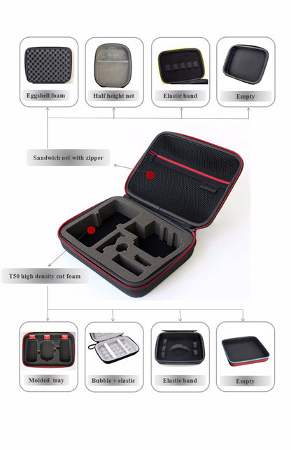 Aswe EVA case Custom  EVA Tool  Boxes Storage Cases  EVA Bullets Empty Case Packaging EVA case