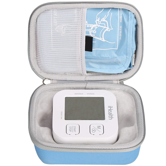 Aswe EVA case Custom Medical blood pressure monitor storage case Portable portable blood pressure monitor storage box Intelligent upper arm blood pressure monitor, wireless blood pressure monitor EVA case