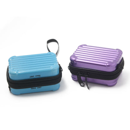 Aswe EVA case Custom Mini suitcase makeup case Waterproof Small Square Luggage Travel Box Eva Camera Case Cosmetic Bags Cases