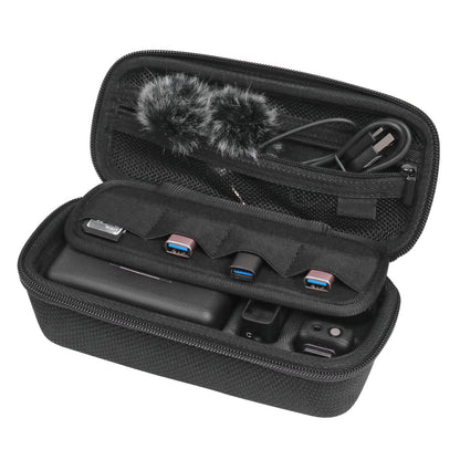 Aswe EVA case Custom Microphone case Travel Mic Carrying Case Compatible  with Mic Wireless Microphone EVA Storage case