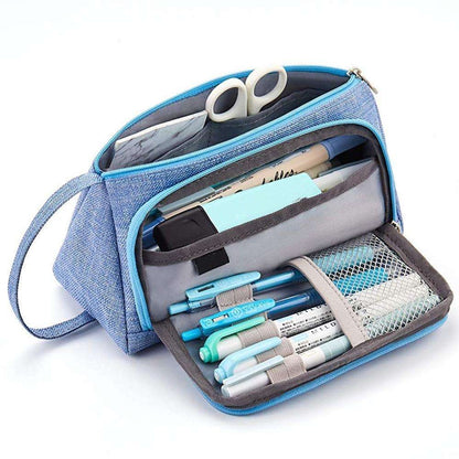 Aswe EVA case Custom Big Capacity Pen Pencil Case Bag Marker Storage Pouch Stationery Bag For School Office