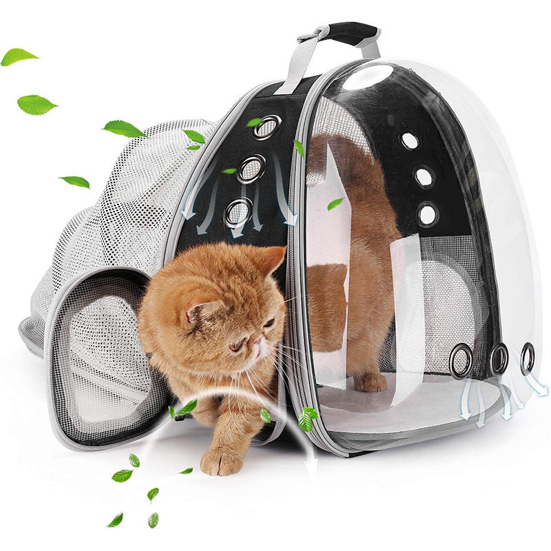 Aswe EVA case Custom Pet Travel Carrier Bag Transparent Bubble Space Capsule Pet Cat Carrying Carrier Backpack