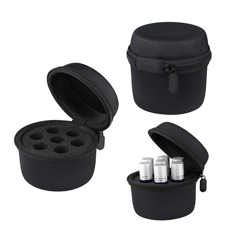 Aswe EVA case Custom Cosmetics case Waterproof  Fabric  Shell Oils Mini Bottle Carrying Storage Bag EVA Essential Oil Case