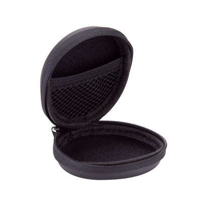 Aswe EVA case Custom Aid Storage Case Mini Portable EVA Material Black Round Shape Hearing EVA case