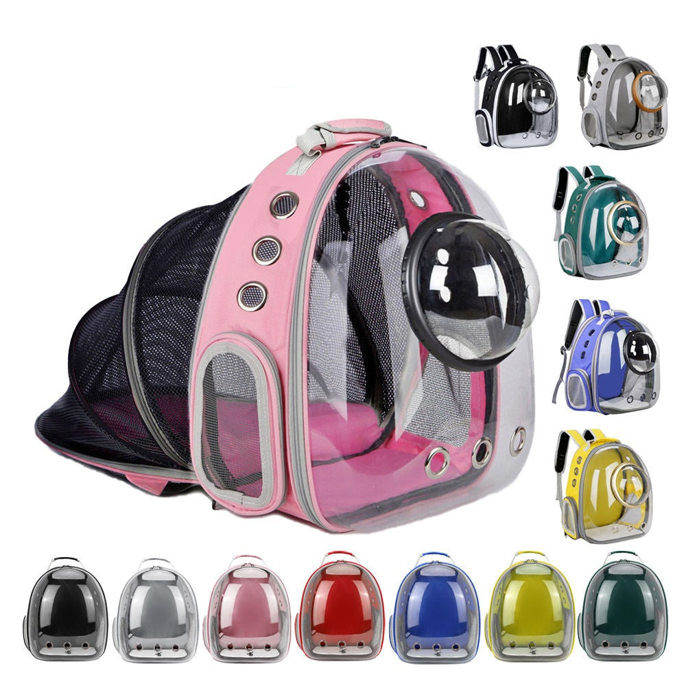 Aswe EVA case Custom Pet Travel Carrier Bag Transparent Bubble Space Capsule Pet Cat Carrying Carrier Backpack