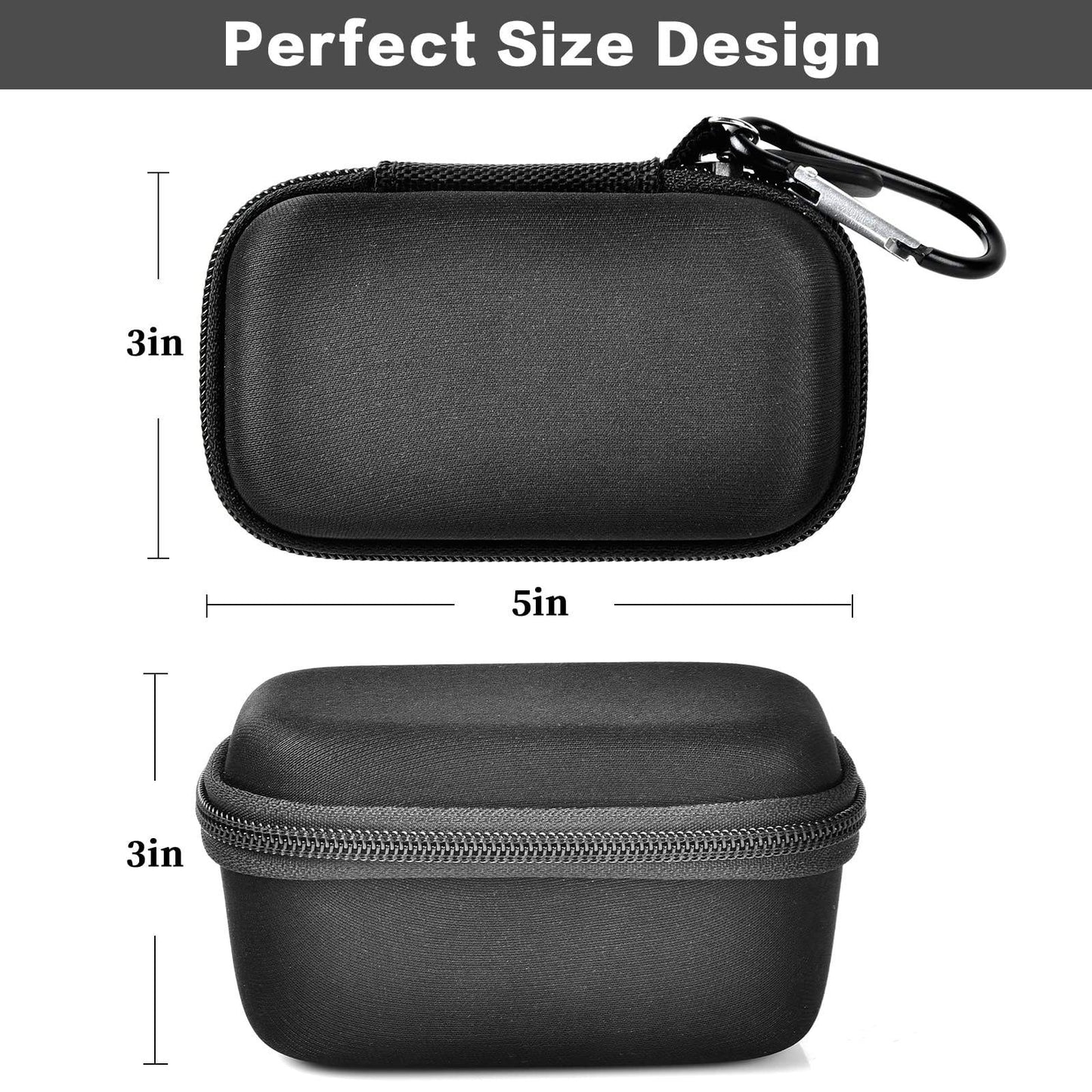 Aswe EVA case Custom Battery Storage case  Travel Carrying Case Compatible for Watch Charger and Phone Charger EVA case