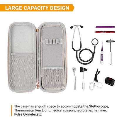 Aswe EVA case Custom  Cardiology Stethoscope  Carrying Bag Portable Medical Stethoscope EVA Travel Case Storage Box