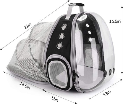 Aswe EVA case Custom Pet Travel Carrier Bag Transparent Bubble Space Capsule Pet Cat Carrying Carrier Backpack