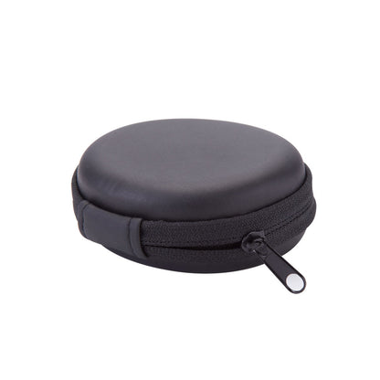 Aswe EVA case Custom Aid Storage Case Mini Portable EVA Material Black Round Shape Hearing EVA case