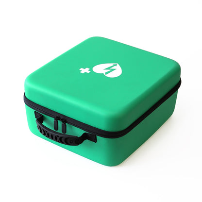 Aswe EVA case Custom Professional Custom Green AED Carry Case Outdoor Defibrillator Carry Case Storage Box for emergency