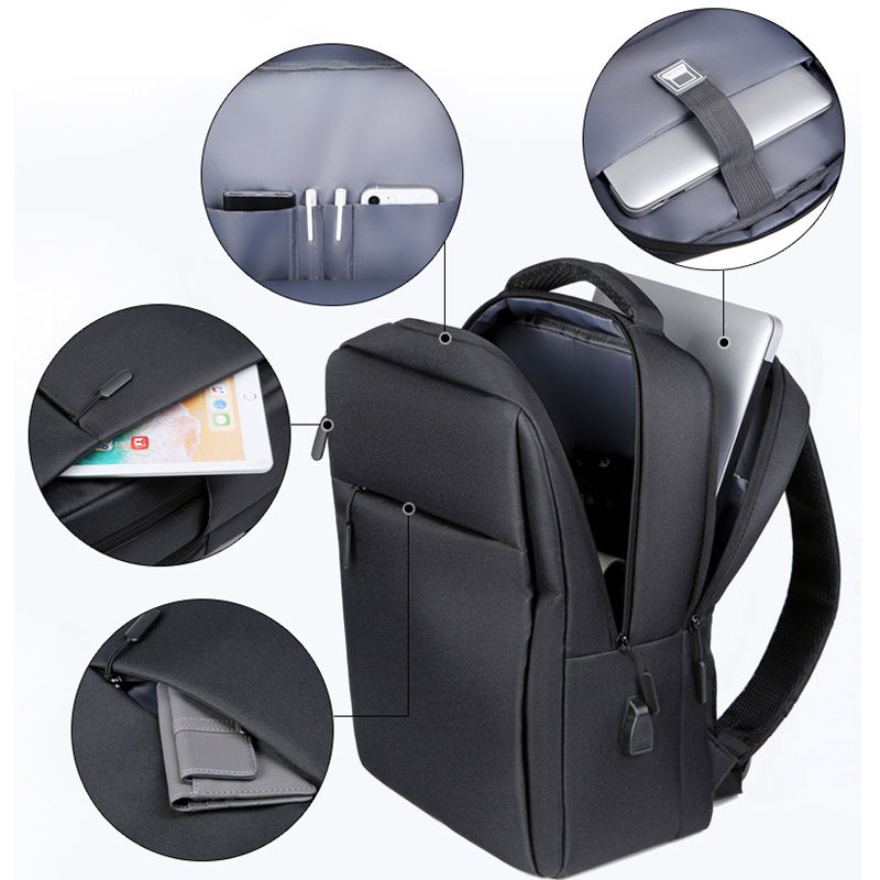 Backpack Men's backpack Computer bag Business leisure travel bag