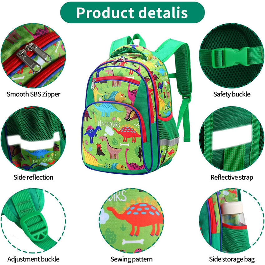 Aswe EVA case Custom  Kids Backpack School Bags Cartoon Schoolbag Book Bags For Kids Primary Students