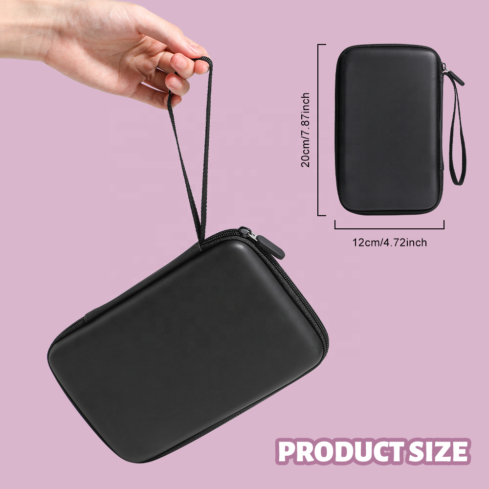 Aswe EVA case Custom  Cosmetic Makeup Brush Bag Holder Organizer EVA Case Makeup Brushes Bag Waterproof Travel EVA case