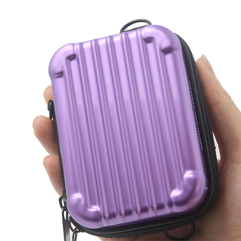 Aswe EVA case Custom Mini suitcase makeup case Waterproof Small Square Luggage Travel Box Eva Camera Case Cosmetic Bags Cases