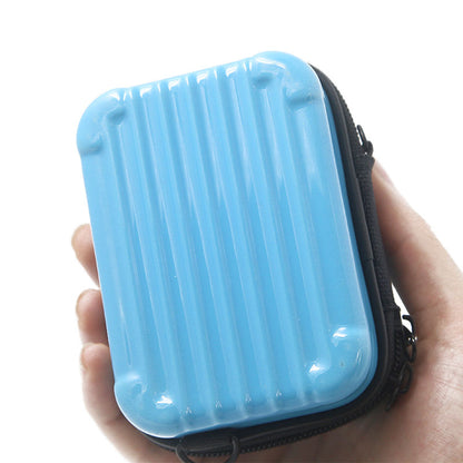 Aswe EVA case Custom Mini suitcase makeup case Waterproof Small Square Luggage Travel Box Eva Camera Case Cosmetic Bags Cases