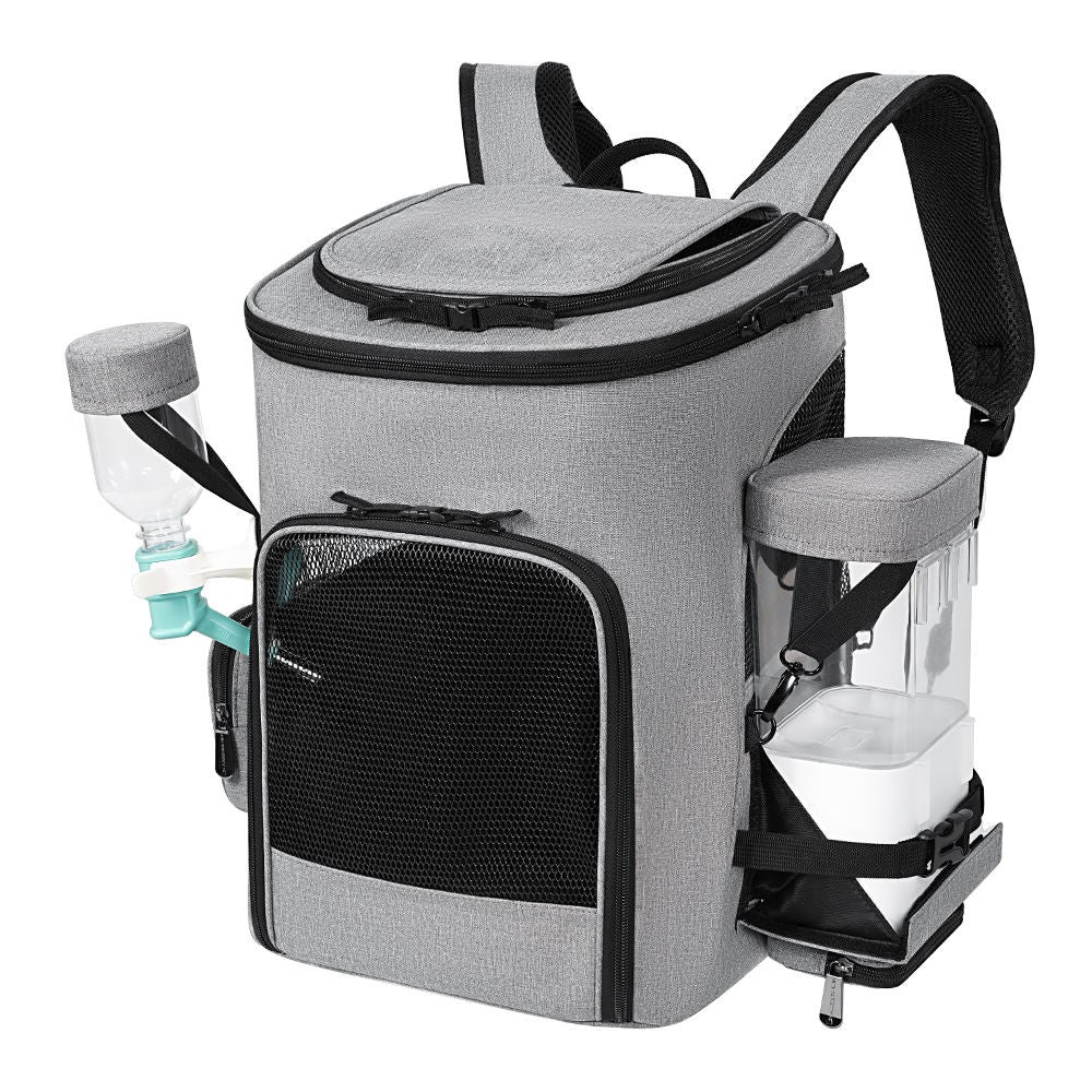 Aswe EVA case Custom Pet carrier backpack animal pets' backpack with automatic feeder   pet cat dog carrier backpack bags